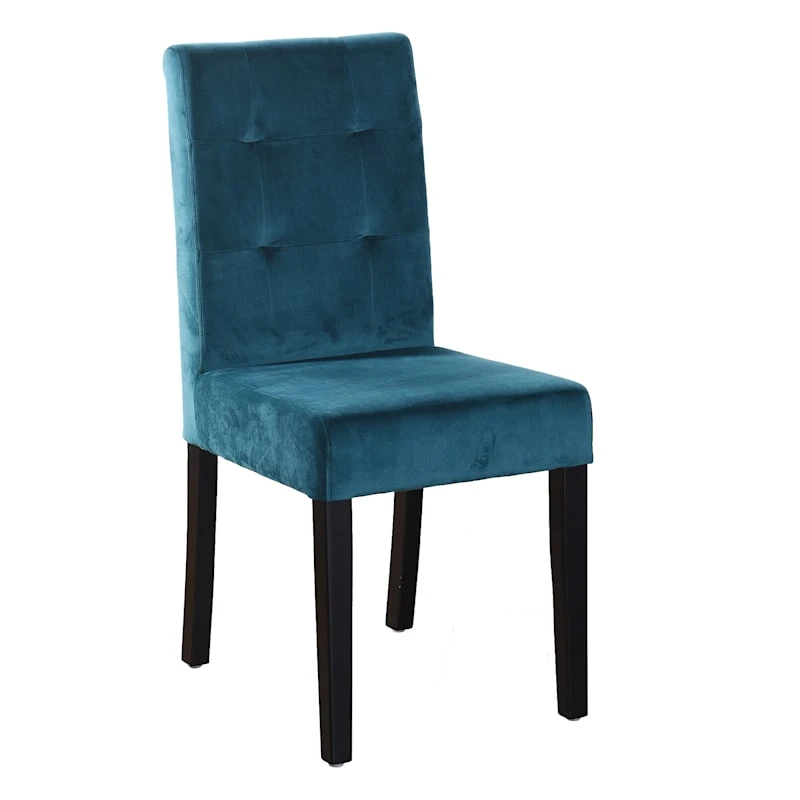 2-Pack Madden Teal Velvet Dining Chair 4 2-Pack Madden Teal Velvet Dining Chair - Image 2
