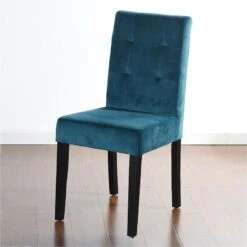 2-Pack Madden Teal Velvet Dining Chair 7 2-Pack Madden Teal Velvet Dining Chair -Furniture Series Sale 2 pack madden teal velvet dining chair 2