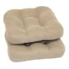2-Pack Tan Microsuede Chair Pads -Furniture Series Sale 2 pack tan microsuede chair pads