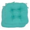 2-Pack Turquoise Microsuede Chair Pads -Furniture Series Sale 2 pack turquoise microsuede chair pads
