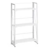 3-Tier Vienna Folding Bookshelf, White 1 3-Tier Vienna Folding Bookshelf, White -Furniture Series Sale 3 tier vienna folding bookshelf white