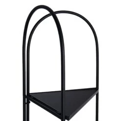 Alice Folding Corner Shelf, Black -Furniture Series Sale alice folding corner shelf black 4