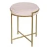 Blair Pink & Gold Stool, 20" 2 Blair Pink & Gold Stool, 20" -Furniture Series Sale blair pink gold stool 20