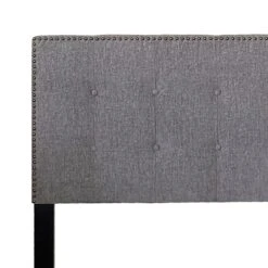 Brian Cement Grey Headboard, King -Furniture Series Sale brian cement grey headboard king 2