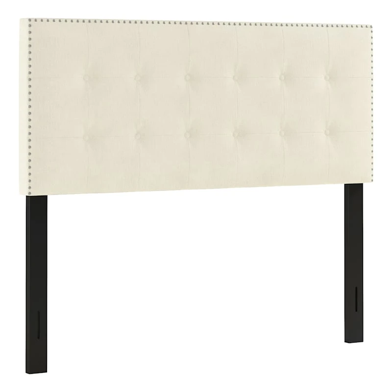 Brian Oyster Tufted Headboard, Queen 3 Brian Oyster Tufted Headboard, Queen