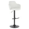 Bryce Adjustable Barstool, Light Grey -Furniture Series Sale bryce adjustable barstool light grey