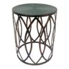 Copper Round Metal Side Table, Small 2 Copper Round Metal Side Table, Small -Furniture Series Sale copper round metal side table small
