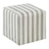 Cottage Thin Striped Ottoman -Furniture Series Sale cottage thin striped ottoman
