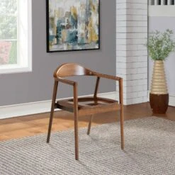 Crosby St Bishop Dining Chair, Brown -Furniture Series Sale crosby st bishop dining chair brown 5