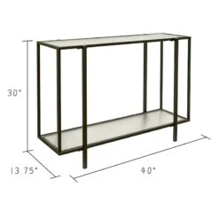 Crosby St Cooper Metal Console Table, Black 11 Crosby St Cooper Metal Console Table, Black -Furniture Series Sale crosby st cooper metal console table black 3