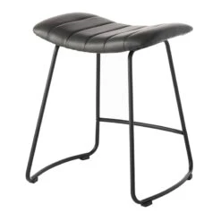 Crosby St Jude Black Backless Counter Stool, 24" 8 Crosby St Jude Black Backless Counter Stool, 24" -Furniture Series Sale crosby st jude black backless counter stool 24 2
