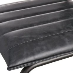 Crosby St Luka Faux Leather Counter Stool, Grey -Furniture Series Sale crosby st luka faux leather counter stool grey 4