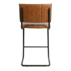 Crosby St Luka Faux Leather Counter Stool, Light Brown -Furniture Series Sale crosby st luka faux leather counter stool light brown 3