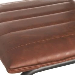 Crosby St Luka Faux Leather Counter Stool, Light Brown -Furniture Series Sale crosby st luka faux leather counter stool light brown 4