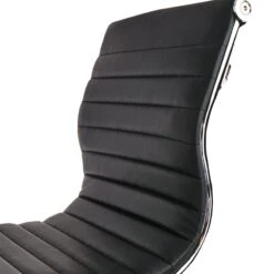 Crosby St Maxwell Adjustable Faux Leather Barstool, Black -Furniture Series Sale crosby st maxwell adjustable faux leather barstool black 2