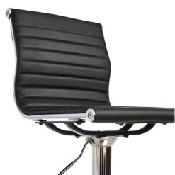 Crosby St Maxwell Adjustable Faux Leather Barstool, Black -Furniture Series Sale crosby st maxwell adjustable faux leather barstool black 4