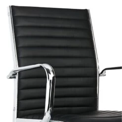 Crosby St Maxwell Adjustable Faux Leather Office Chair, Black -Furniture Series Sale crosby st maxwell adjustable faux leather office chair black 2