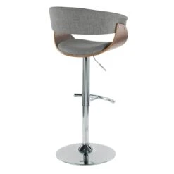 Crosby St Modern Vintage Barstool, Grey -Furniture Series Sale crosby st modern vintage barstool grey 3