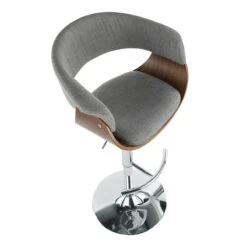 Crosby St Modern Vintage Barstool, Grey -Furniture Series Sale crosby st modern vintage barstool grey 5