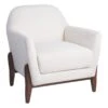 Crosby St Remi Cream Boucle Armchair -Furniture Series Sale crosby st remi cream boucle armchair