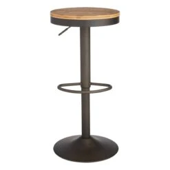 Dakota Adjustable Modern Industrial Barstool, Antique Bronze 8 Dakota Adjustable Modern Industrial Barstool, Antique Bronze -Furniture Series Sale dakota adjustable modern industrial barstool antique bronze 2