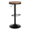 Dakota Adjustable Modern Industrial Black Barstool, 29" 1 Dakota Adjustable Modern Industrial Black Barstool, 29" -Furniture Series Sale dakota adjustable modern industrial black barstool 29