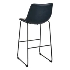 Drake Navy Blue Faux Leather Barstool 10 Drake Navy Blue Faux Leather Barstool -Furniture Series Sale drake navy blue faux leather barstool 2