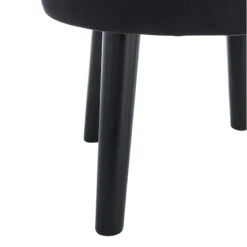 Emmy Ottoman, Black Velvet -Furniture Series Sale emmy ottoman black velvet 2