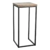 Fiona Wood Top Plant Stand With Metal Base, Medium 1 Fiona Wood Top Plant Stand With Metal Base, Medium -Furniture Series Sale fiona wood top plant stand with metal base medium