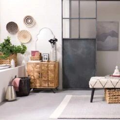 Found & Fable 2-Door Saffron Cabinet -Furniture Series Sale found fable 2 door saffron cabinet 2