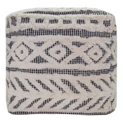 Found & Fable Kai Diamond Tufted Pouf, 16" 9 Found & Fable Kai Diamond Tufted Pouf, 16" -Furniture Series Sale found fable kai diamond tufted pouf 16 2