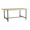 Found & Fable Loggy Wood & Metal Dining Table, 71" 1 Found & Fable Loggy Wood & Metal Dining Table, 71" -Furniture Series Sale found fable loggy wood metal dining table 71
