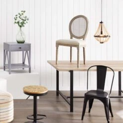 Found & Fable Loggy Wood & Metal Dining Table, 71" -Furniture Series Sale found fable loggy wood metal dining table 71 5