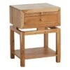 Found & Fable Maddison Natural Wood Side Table With Drawer -Furniture Series Sale found fable maddison natural wood side table with drawer