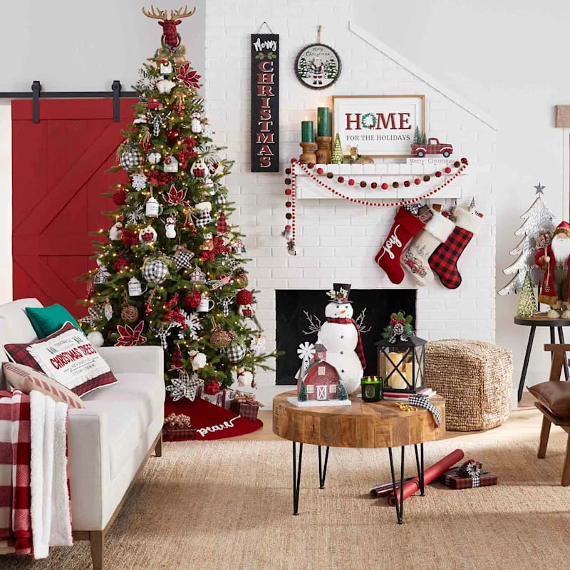 Found & Fable Round Mango Wood Coffee Table With Metal Hairpin Legs, Mango 6 Found & Fable Round Mango Wood Coffee Table With Metal Hairpin Legs, Mango - Image 4