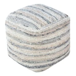 Found & Fable Willow Pouf