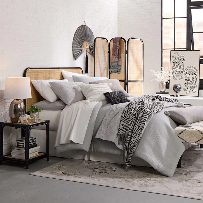 Found & Fable Zola Rattan Room Divider 7 Found & Fable Zola Rattan Room Divider - Image 5