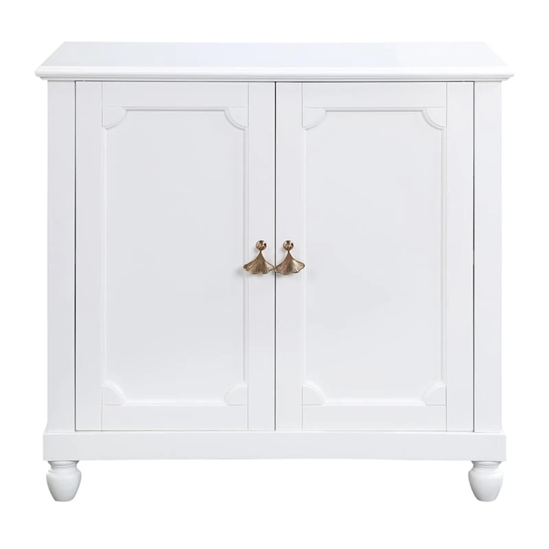 Grace Mitchell Asbury 2-Door White Cabinet 3 Grace Mitchell Asbury 2-Door White Cabinet