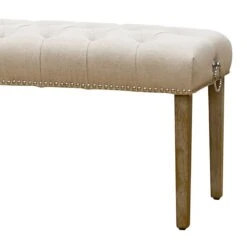 Grace Mitchell Bailey Tufted Bench With Ring Accents -Furniture Series Sale grace mitchell bailey tufted bench with ring accents 3