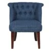 Grace Mitchell Roxanne Accent Chair, Blue -Furniture Series Sale grace mitchell roxanne accent chair blue