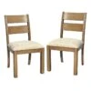 Honeybloom 2-Pack Porter Wood-Back Dining Chair -Furniture Series Sale honeybloom 2 pack porter wood back dining chair