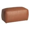 Honeybloom Beau Cognac Faux Leather Bench -Furniture Series Sale honeybloom beau cognac faux leather bench