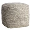 Honeybloom Black & Cream Pouf -Furniture Series Sale honeybloom black cream pouf
