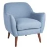 Honeybloom Braxton Blue Armchair -Furniture Series Sale honeybloom braxton blue armchair