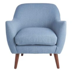 Honeybloom Braxton Blue Armchair -Furniture Series Sale honeybloom braxton blue armchair 2