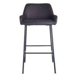 Honeybloom Destin Barstool, Dark Brown -Furniture Series Sale honeybloom destin barstool dark brown 2