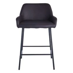 Honeybloom Destin Counter Stool, Dark Brown -Furniture Series Sale honeybloom destin counter stool dark brown 2