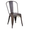 Honeybloom Idris Bronze Metal Dining Chair -Furniture Series Sale honeybloom idris bronze metal dining chair