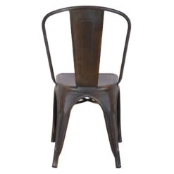 Honeybloom Idris Bronze Metal Dining Chair -Furniture Series Sale honeybloom idris bronze metal dining chair 4