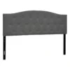 Honeybloom Kane Grey Tufted Headboard, King 1 Honeybloom Kane Grey Tufted Headboard, King -Furniture Series Sale honeybloom kane grey tufted headboard king